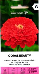 Zinnia Coral Beauty Seeds
